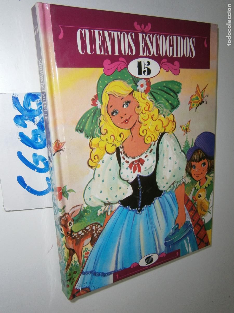 Libros de segunda mano: ANTIGUO LIBRO - CUENTOS ESCOGIDOS - Foto 1