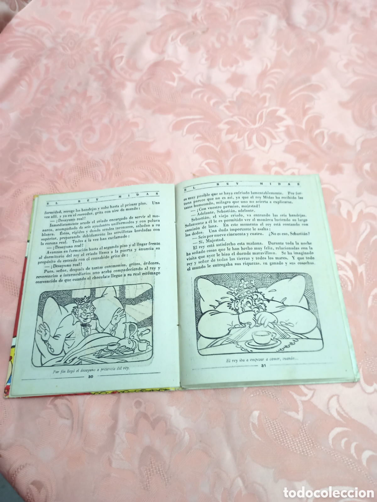 Libros de segunda mano: Antiguo cuento El Rey Midas - Foto 2