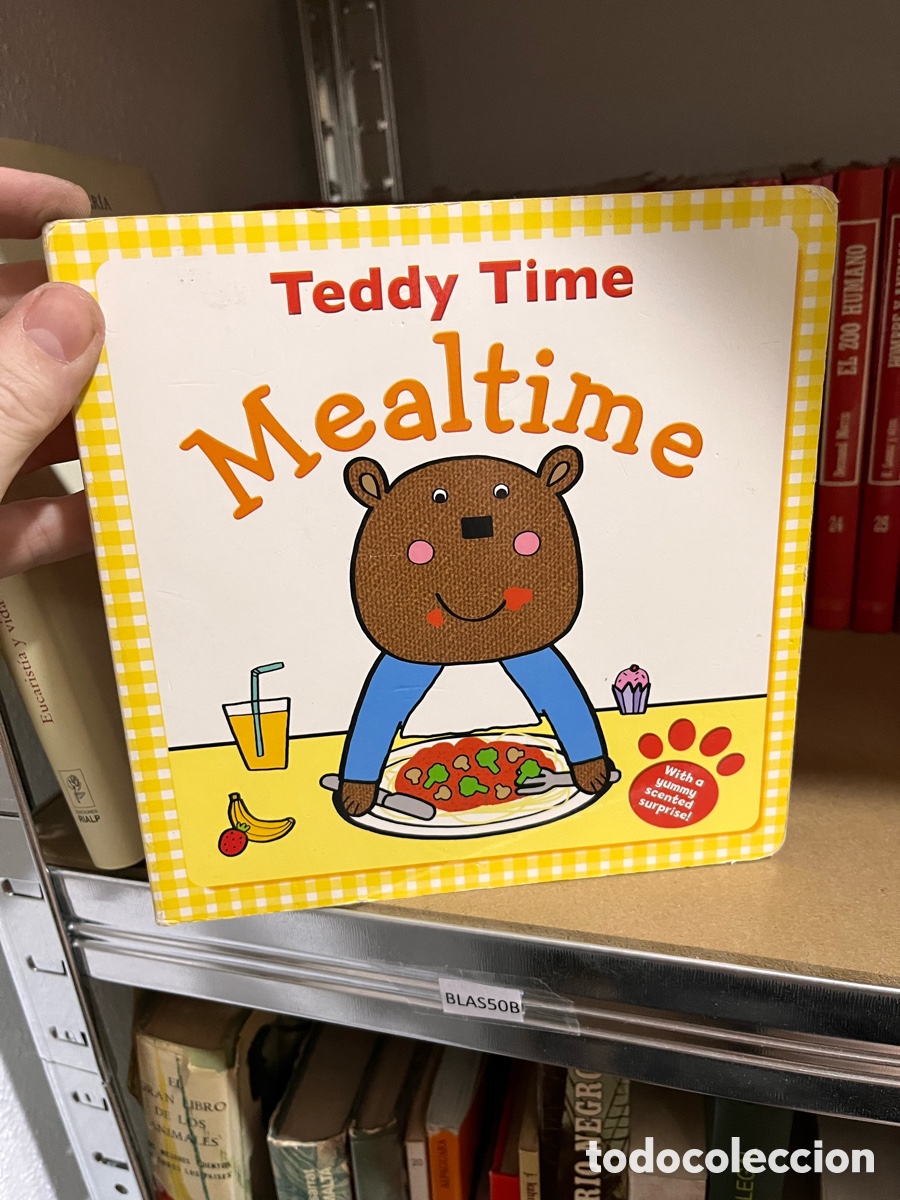 Libros de segunda mano: Blas50B Teddy Time Healtime, &aacute;lbum ilustrado con hojas en cart&oacute;n