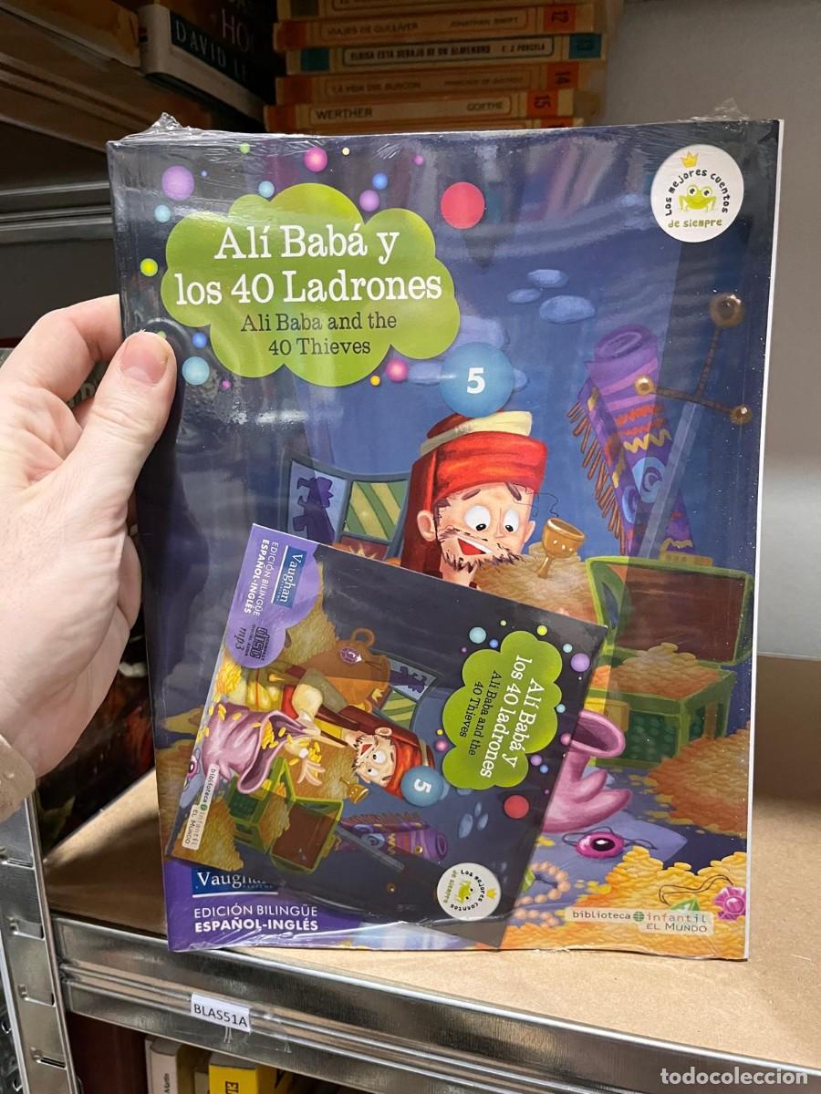 Libros de segunda mano: BLAS51A ALI BABA Y LOS 40 LADRONES , con cd - biling&uuml;e espa&ntilde;ol-ingl&eacute;s - Foto 1
