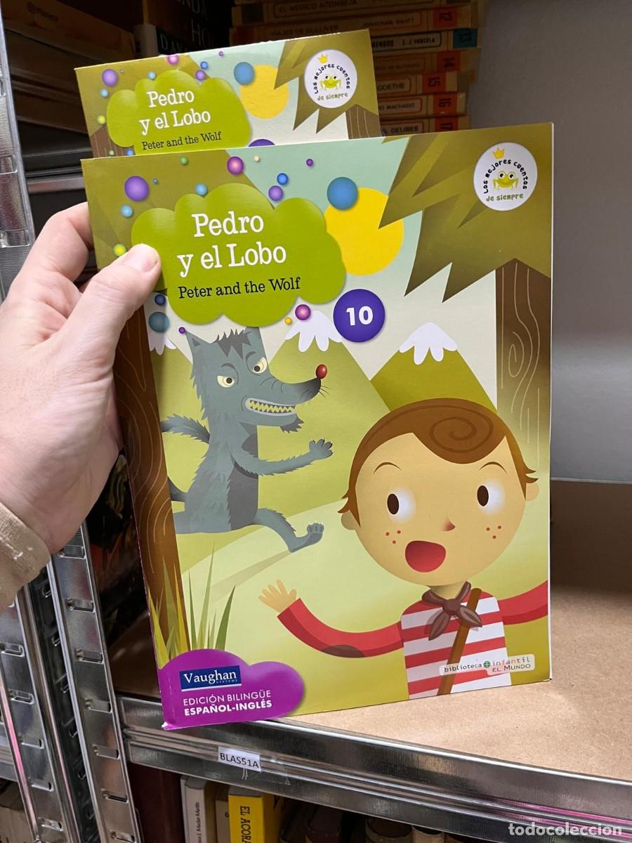 Libros de segunda mano: BLAS51A PEDRO Y EL LOBO, con cd - biling&uuml;e espa&ntilde;ol-ingl&eacute;s - Foto 1