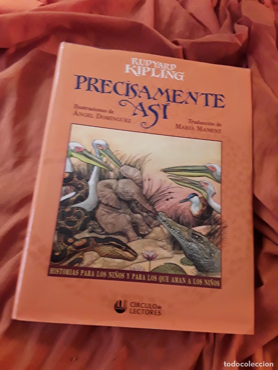 Second hand books: Precisamente as&iacute;, de Rudyard Kipling. Ilustraciones de &Aacute;ngel Dom&iacute;nguez. C&iacute;rculo.