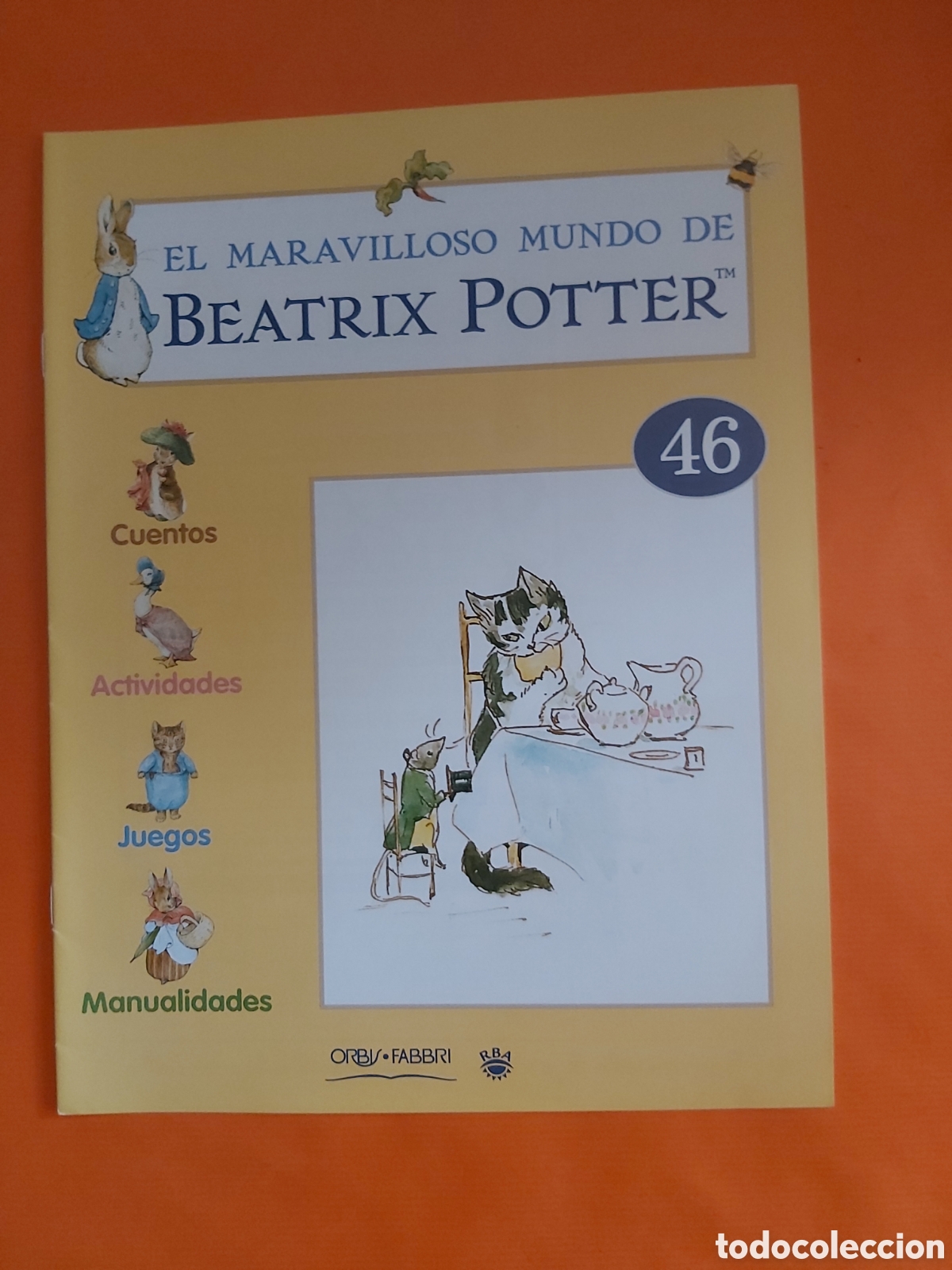 Libros de segunda mano: FASCICULO N.46 EL MARAVILLOSO MUNDO DE BEATRIX POTTER ORBIS FABBRI RBA 2003