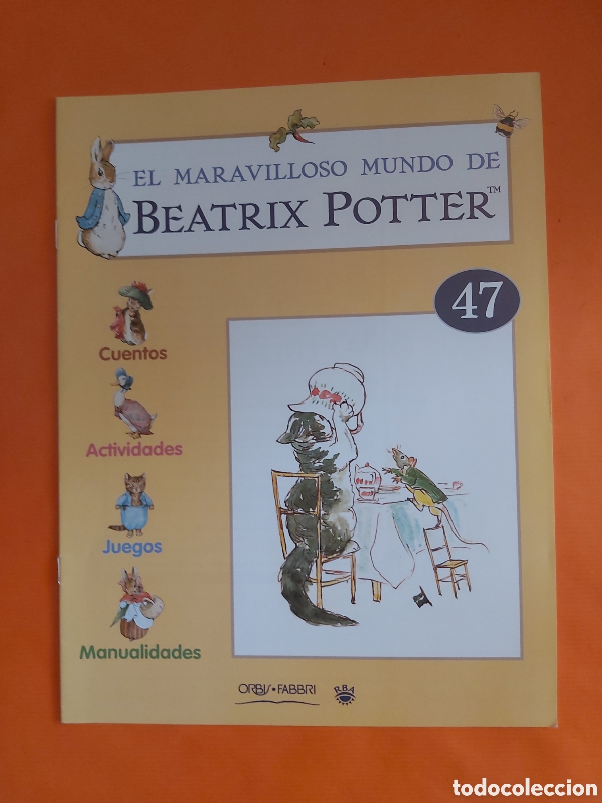 Libros de segunda mano: FASCICULO N.47 EL MARAVILLOSO MUNDO DE BEATRIX POTTER ORBIS FABBRI RBA 2003