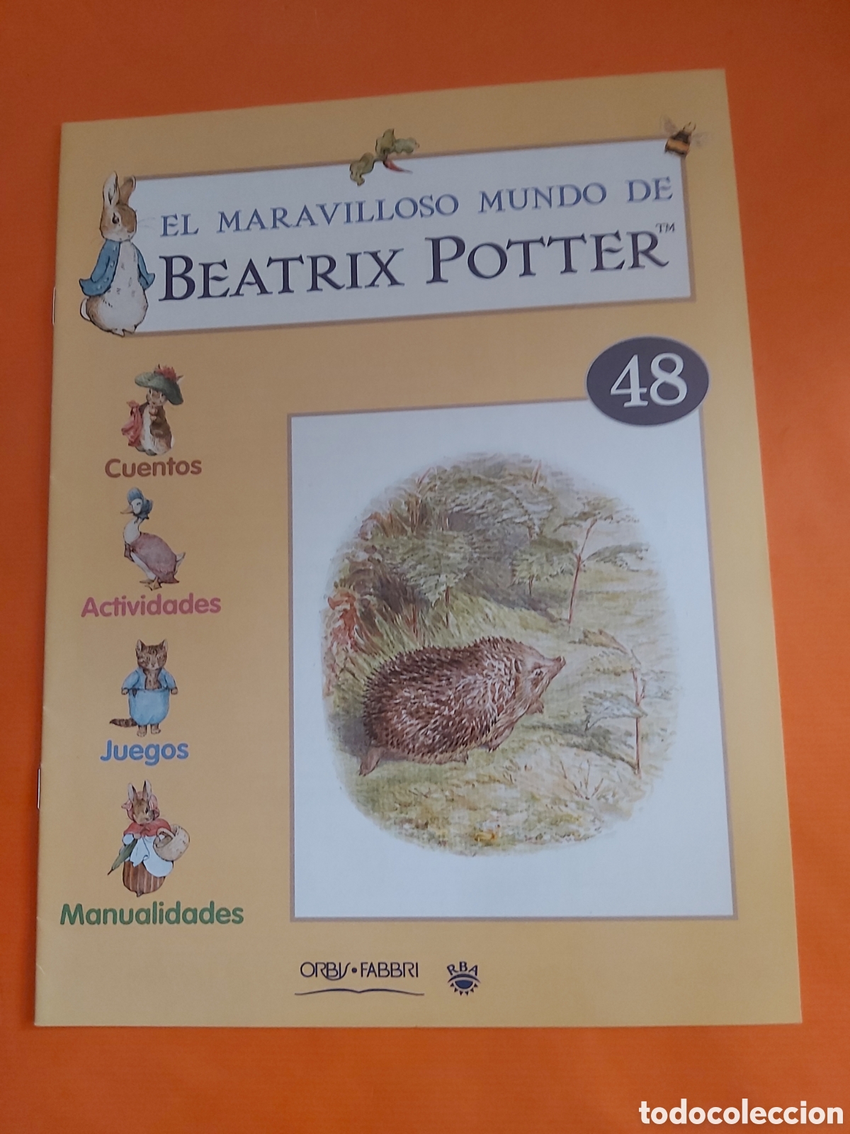 Libros de segunda mano: FASCICULO N.48 EL MARAVILLOSO MUNDO DE BEATRIX POTTER ORBIS FABBRI RBA 2003