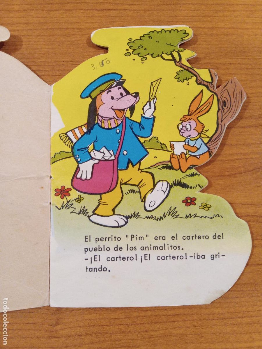 Libros de segunda mano: CUENTO TROQUELADO PEQUE&Ntilde;O ZOO. EL PERRO. 1965 - Foto 2