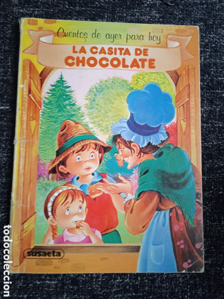 Libros de segunda mano: CUENTOS DE AYER PARA HOY - LA CASITA DE CHOCOLATE -ED. SUSAETA