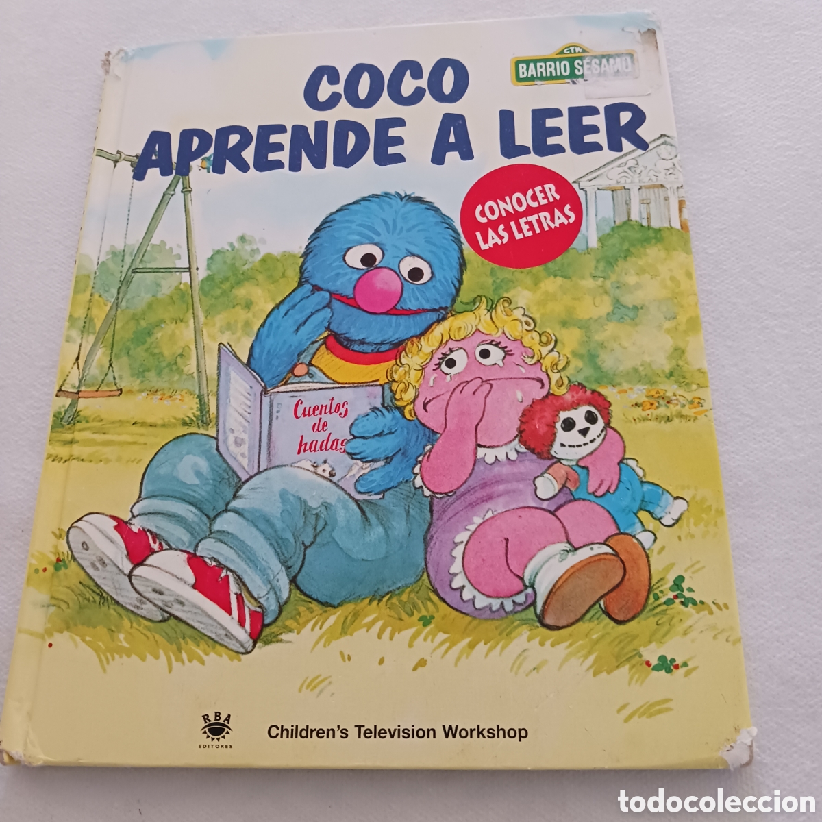 Libros de segunda mano: Coco aprende a leer .Conocer las letras.De Dan Elliott. - Foto 1