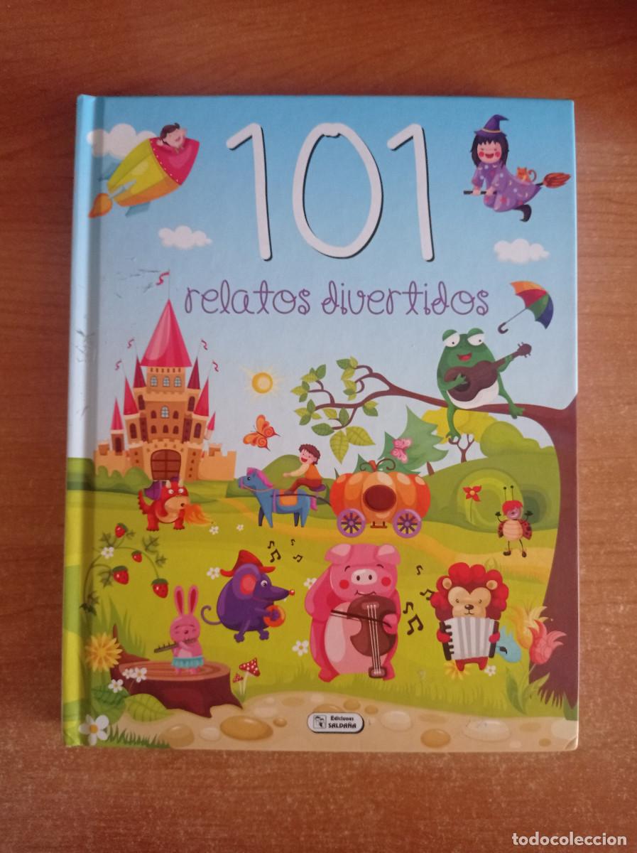Libri di seconda mano: 101 relatos divertidos - VV.AA - Ediciones Salda&ntilde;a, 2021