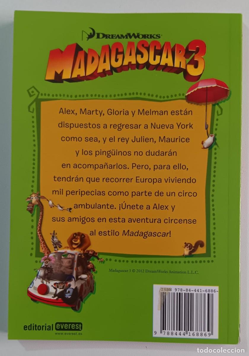 Libros de segunda mano: CUENTO MADAGASCAR LA NOVELA FREAMWORKS EVEREST - Foto 3