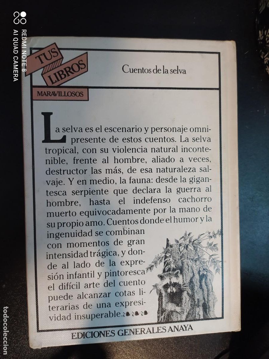 Libros de segunda mano: Cuentos de la selva - Horacio Quiroga - Foto 2