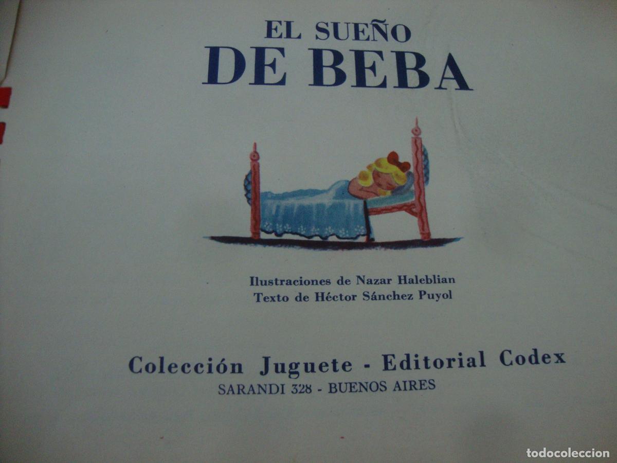Libros de segunda mano: LIBRO JUEGO EL SUE&Ntilde;O DE BEBA COLECCION JUGUETES EDITORIAL CODEX 1946 - Foto 4