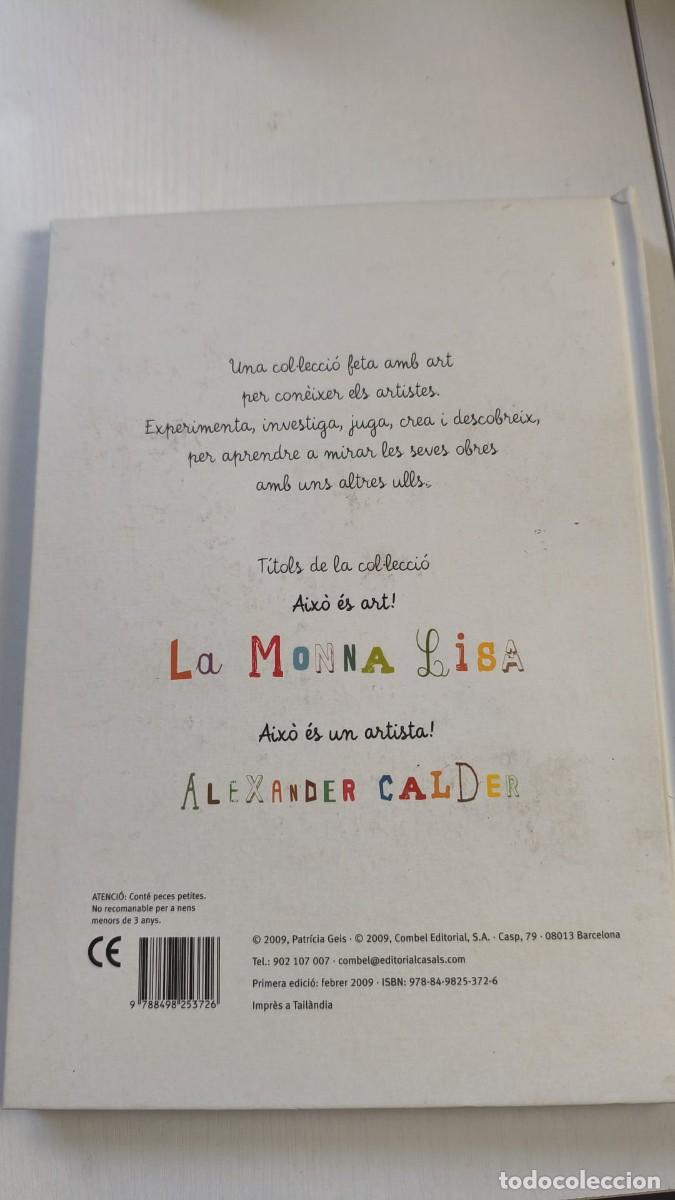 Libros de segunda mano: Aix&ograve; &eacute;s art! La Monna Lisa. Combel - Foto 2