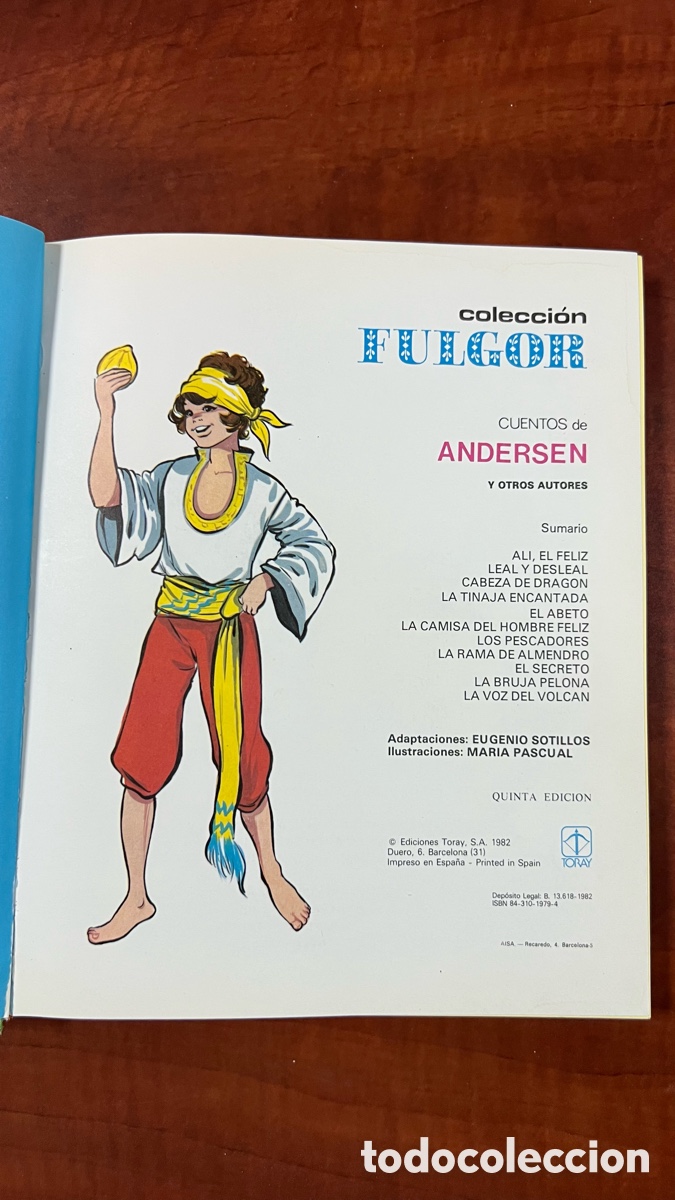Libros de segunda mano: CUENTOS DE ANDERSEN Y OTROS AUTORES, TORAY, 1982 - Foto 3