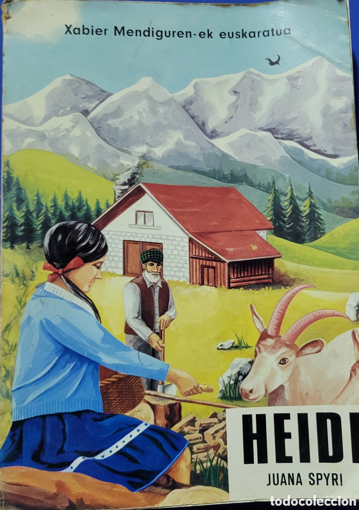 Libros de segunda mano: Heidi - euskaraz Xabier Mendiguren - Foto 1