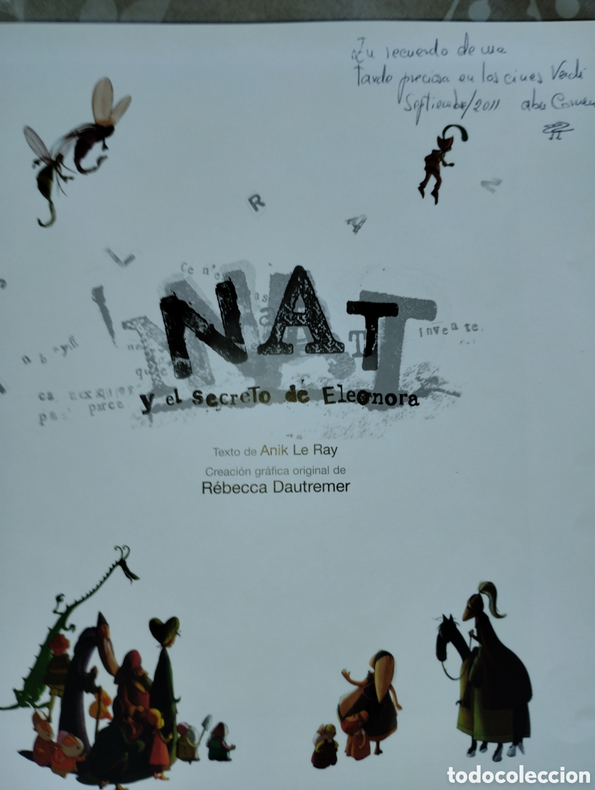 Libros de segunda mano: NAT Y EL SECRETO DE ELEONORA - Foto 4