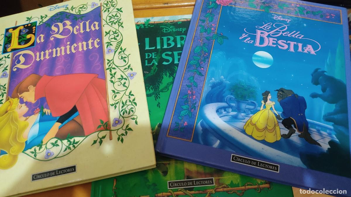 Libros de segunda mano: 3 Tomos C&iacute;rculo de lectores: Bella y la Bestia, Bella durmiente y Libro de la Selva - Foto 1