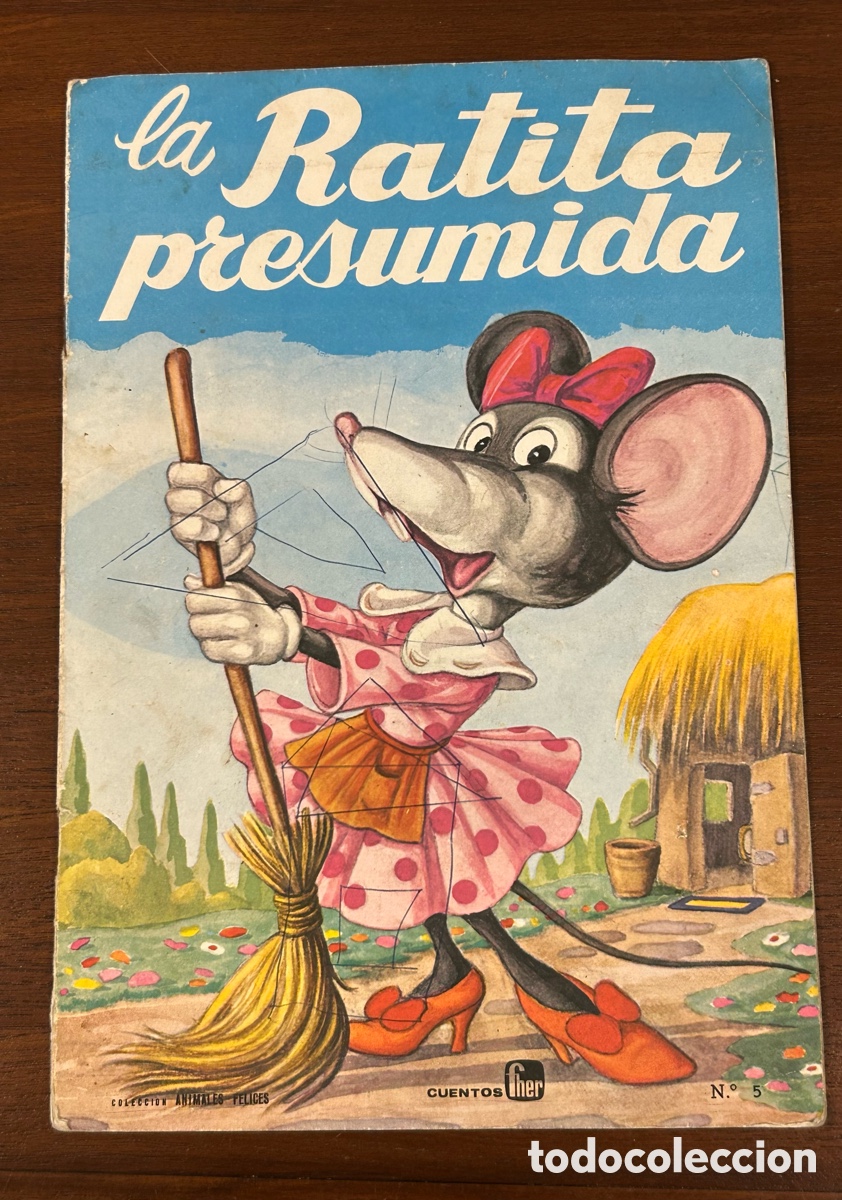 Libri di seconda mano: LA RATITA PRESUMIDA. CUENTO. EDITORIAL FHER. A&Ntilde;O 1963