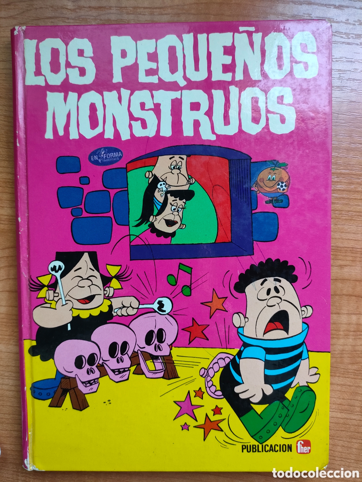 Libros de segunda mano: Libro los peque&ntilde;os monstruos. Editorial Fher. 1977 - Foto 1