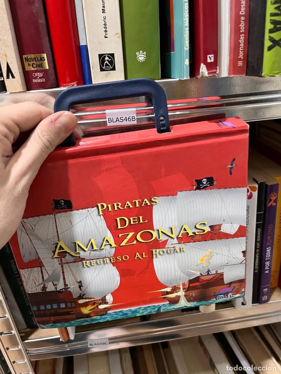 Libros de segunda mano: BLAS46B MALETA-LIBRO PIRATAS DEL AMAZONAS, REGRESO AL HOGAR - Foto 1