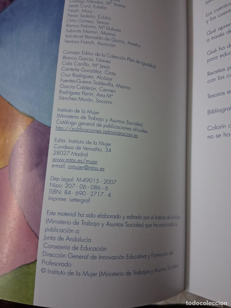 Libros de segunda mano: libro Contar cuentos cuenta Mateos Gil Almudena - Foto 2