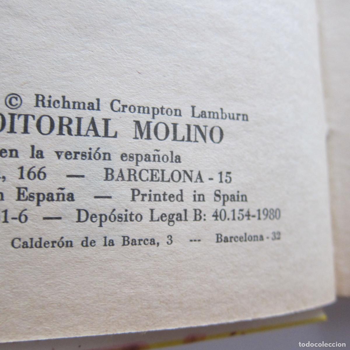 Libros de segunda mano: GUILLERMO EL ATAREADO - RICHMAL CROMPTON (MOLINO) INFANTIL - Foto 3