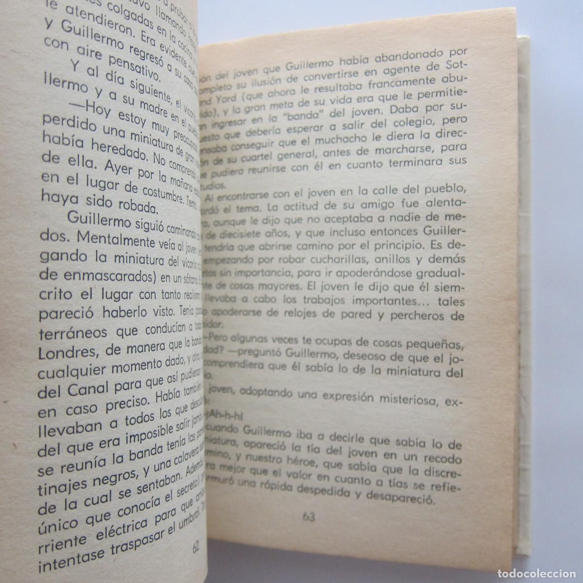 Libros de segunda mano: GUILLERMO EL ATAREADO - RICHMAL CROMPTON (MOLINO) INFANTIL - Foto 6