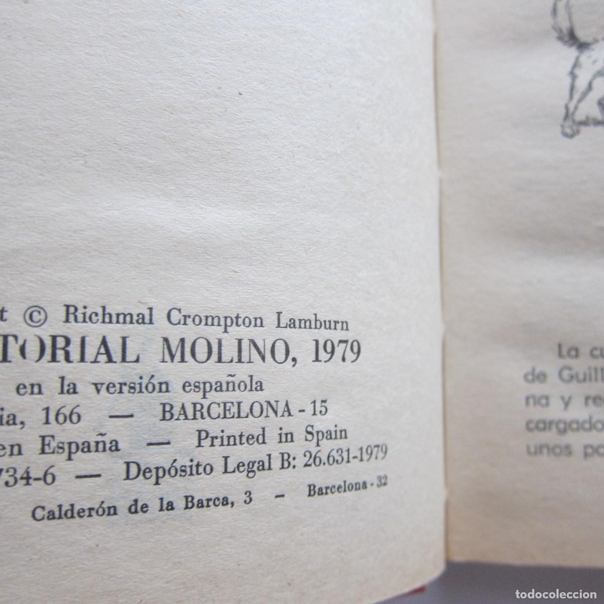 Libros de segunda mano: TRAVESURAS DE GUILLERMO - RICHMAL CROMPTON (MOLINO) INFANTIL - Foto 3