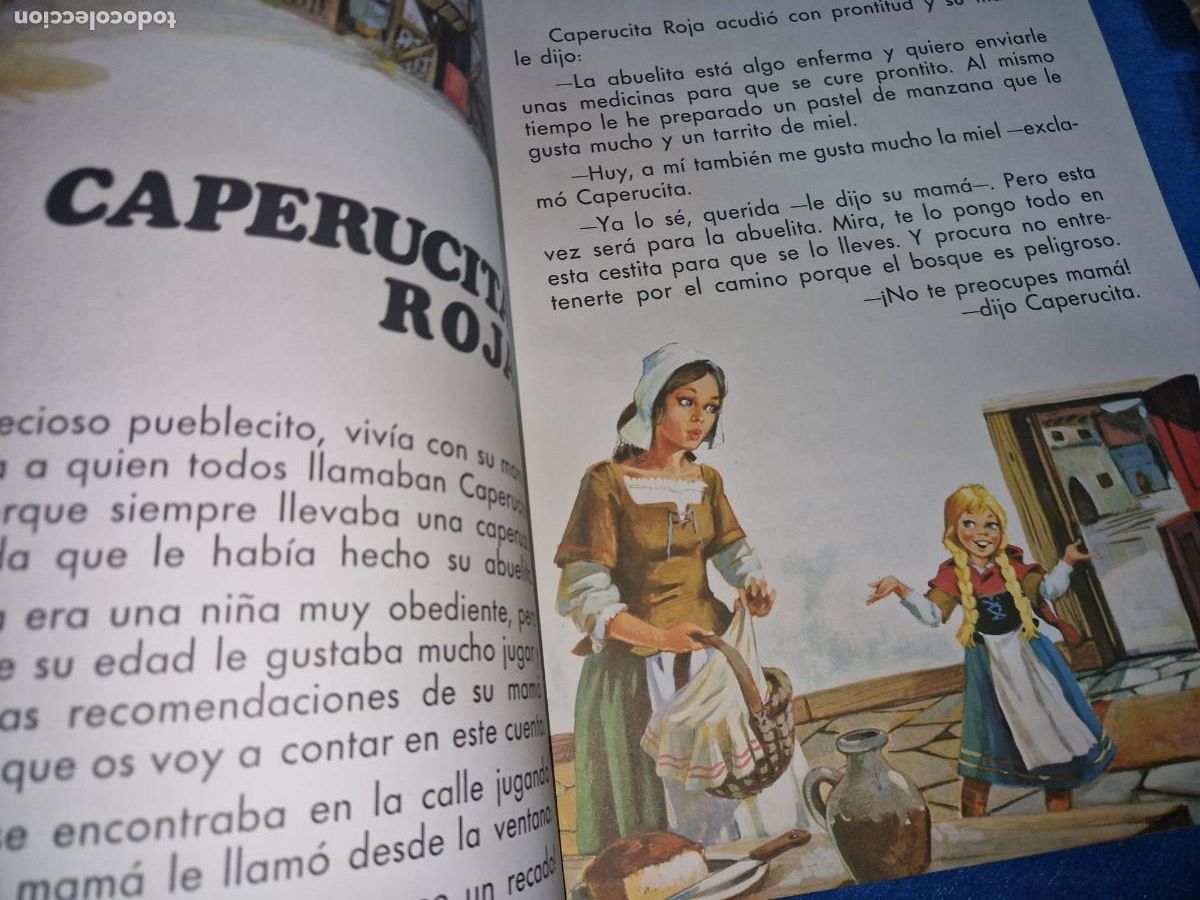 Libros de segunda mano: CUENTO CAPERUCITA ROJA EDITORIAL MAVES / A&Ntilde;O 1981 - Foto 2