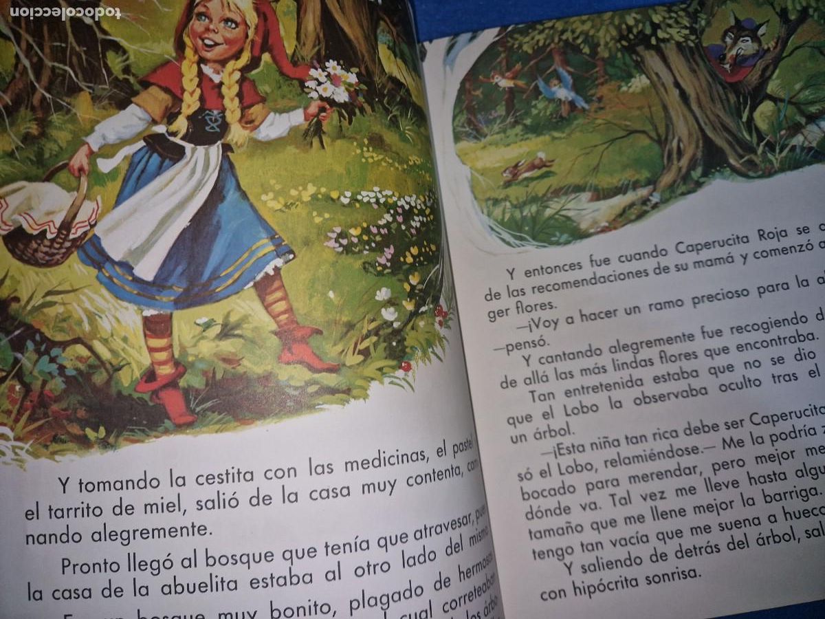 Libros de segunda mano: CUENTO CAPERUCITA ROJA EDITORIAL MAVES / A&Ntilde;O 1981 - Foto 3