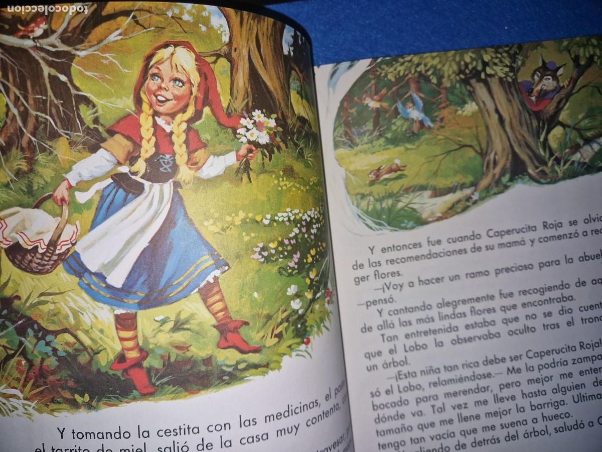 Libros de segunda mano: CUENTO CAPERUCITA ROJA EDITORIAL MAVES / A&Ntilde;O 1981 - Foto 4