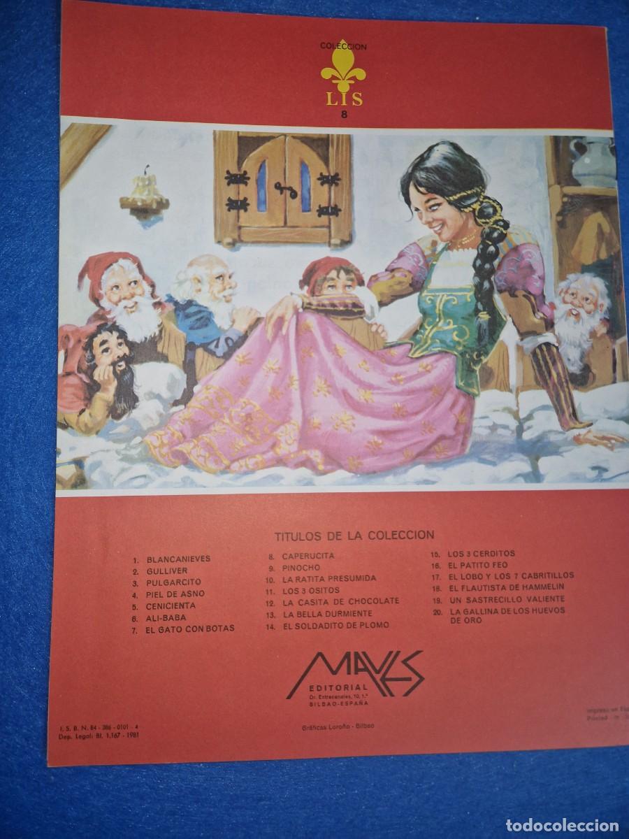 Libros de segunda mano: CUENTO CAPERUCITA ROJA EDITORIAL MAVES / A&Ntilde;O 1981 - Foto 6
