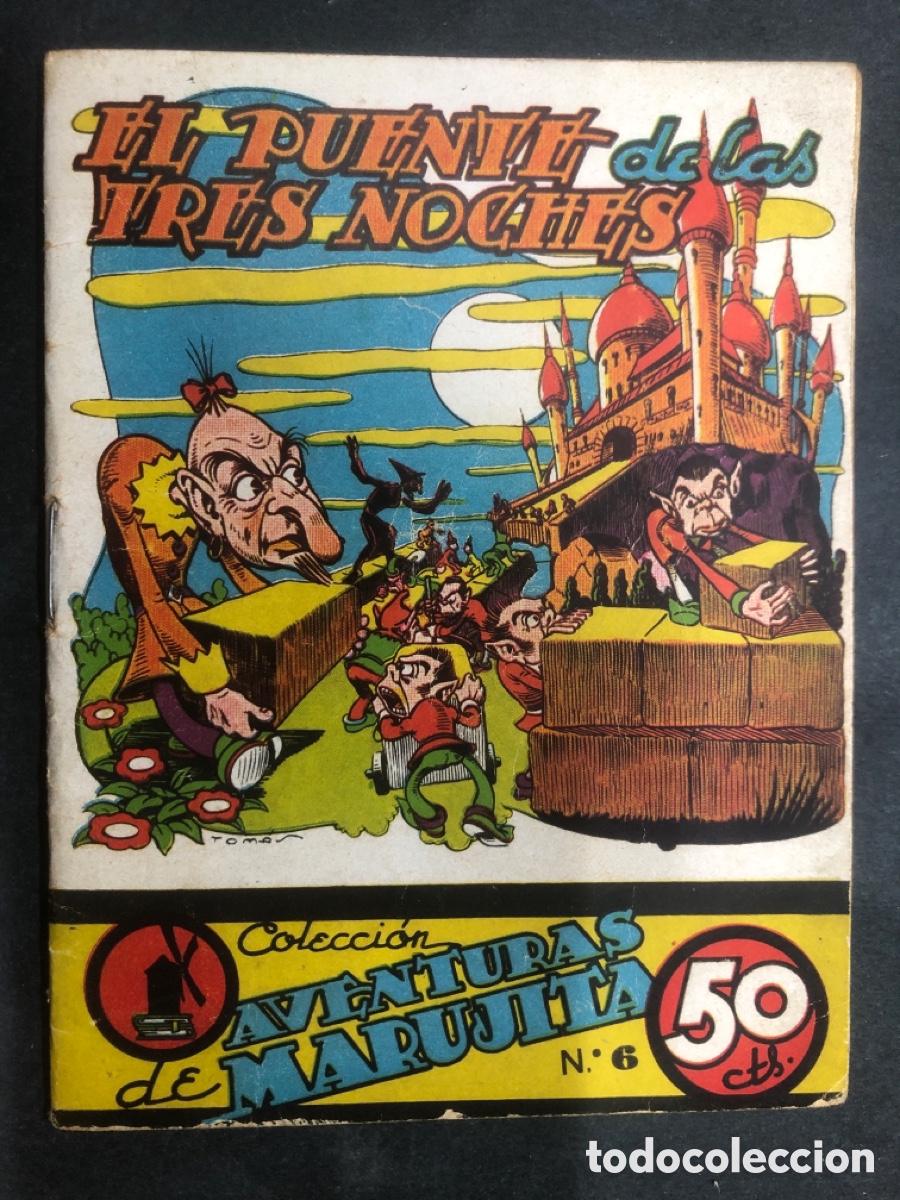 Libri di seconda mano: CUENTO EL PUENTE DE LAS TRES NOCHES COLECCION AVENTURAS DE MARUJITA N&ordm; 6 EDITORIAL MOLINO