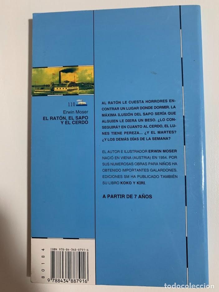 Libros de segunda mano: El rat&oacute;n, el sapo y el cerdo, de Erwin Moser - Foto 2
