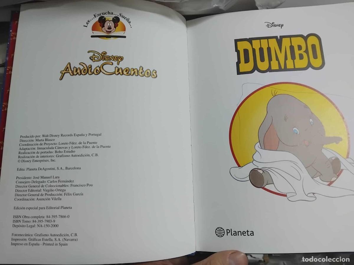 Libros de segunda mano: AUDIO CUENTOS. DUMBO. (SOLO EL CUENTO). PLANETA 2000. (P/B3) - Foto 2
