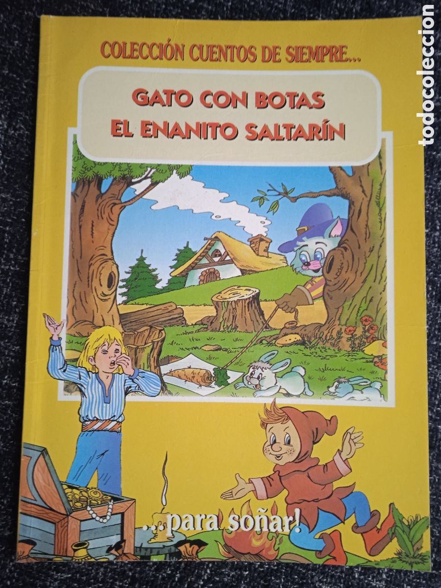 Gebrauchte B&uuml;cher: COLECCI&Oacute;N CUENTOS DE SIEMPRE - GATO CON BOTAS, EL ENANITO SALTAR&Iacute;N.