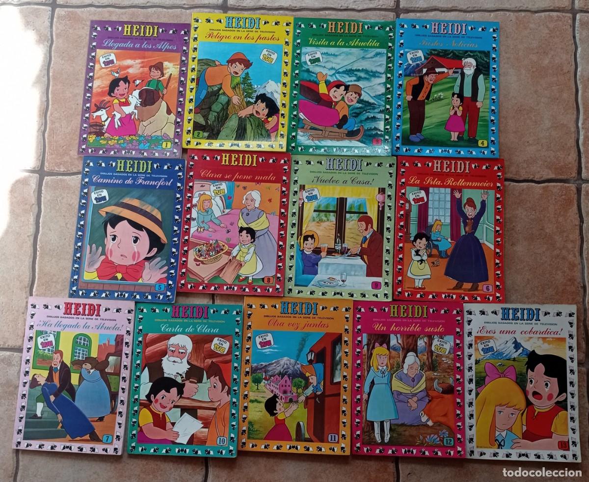 Libros de segunda mano: HEIDI 1988 -- LOTE DE 13 LIBROS -- EDICIONES CREATIVAS - Foto 1