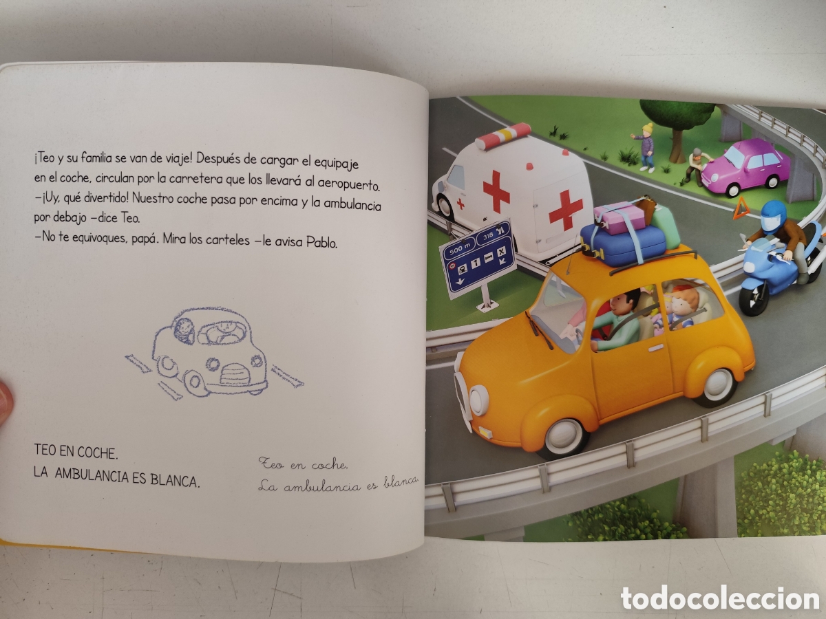 Libros de segunda mano: Libro Infantil. De Viaje con Teo - Foto 4