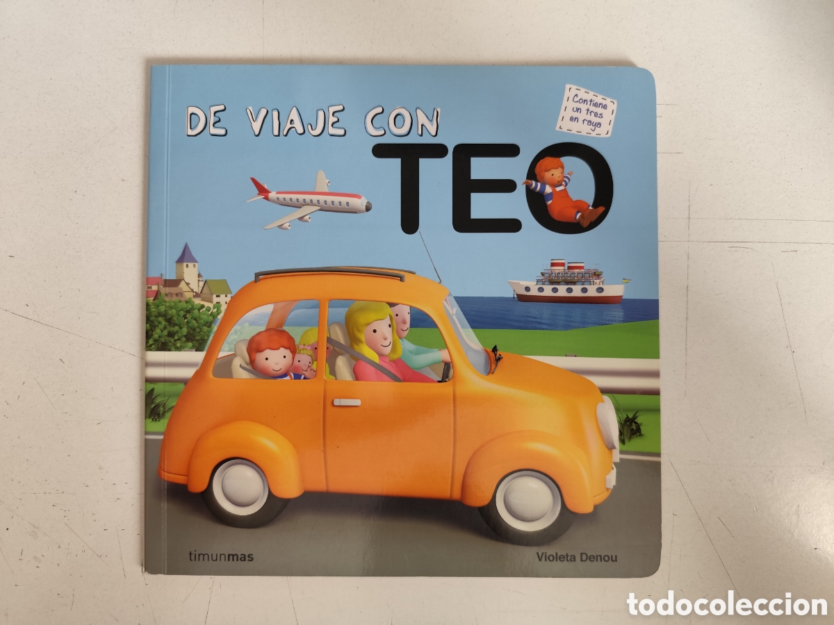 Libros de segunda mano: Libro Infantil. De Viaje con Teo - Foto 1