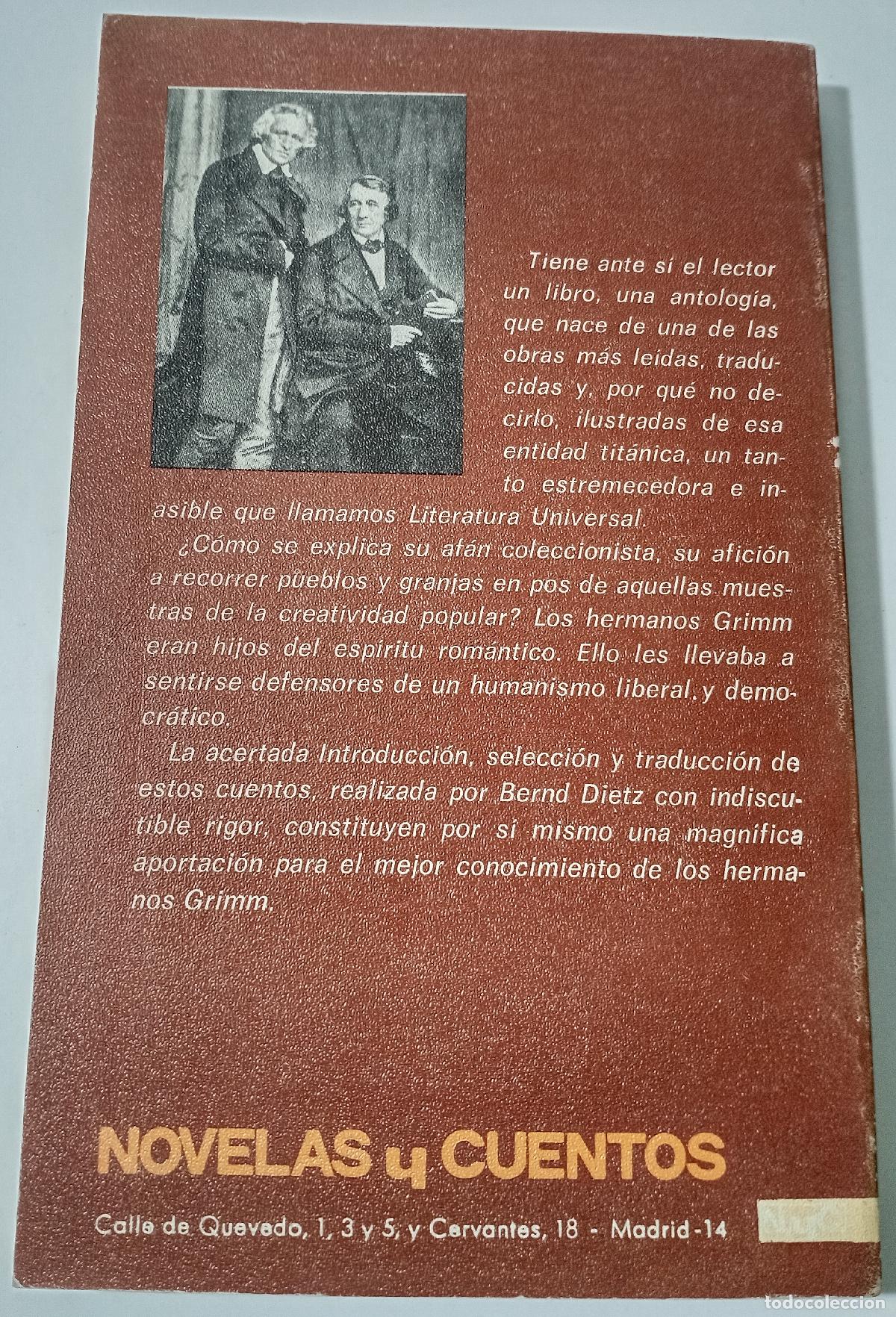Libros de segunda mano: Cuentos de los hermanos Grimm - Grimm, Jacob y Wilhelm - Foto 2