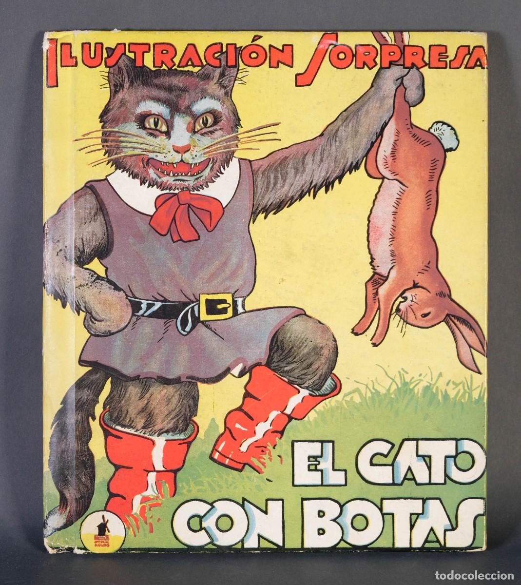 Libros de segunda mano: EL GATO CON BOTAS - LIBRO CON 3 DIORAMAS - EDITORIAL MOLINO - Foto 1