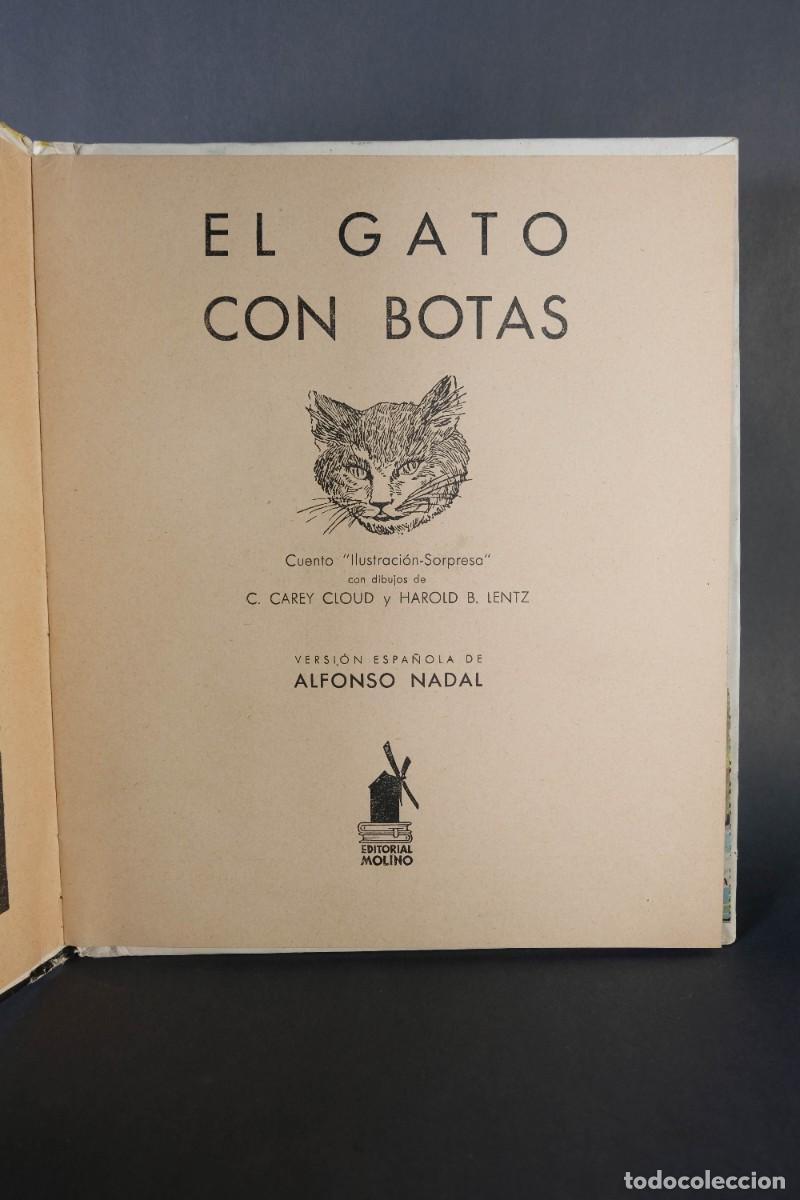 Libros de segunda mano: EL GATO CON BOTAS - LIBRO CON 3 DIORAMAS - EDITORIAL MOLINO - Foto 6