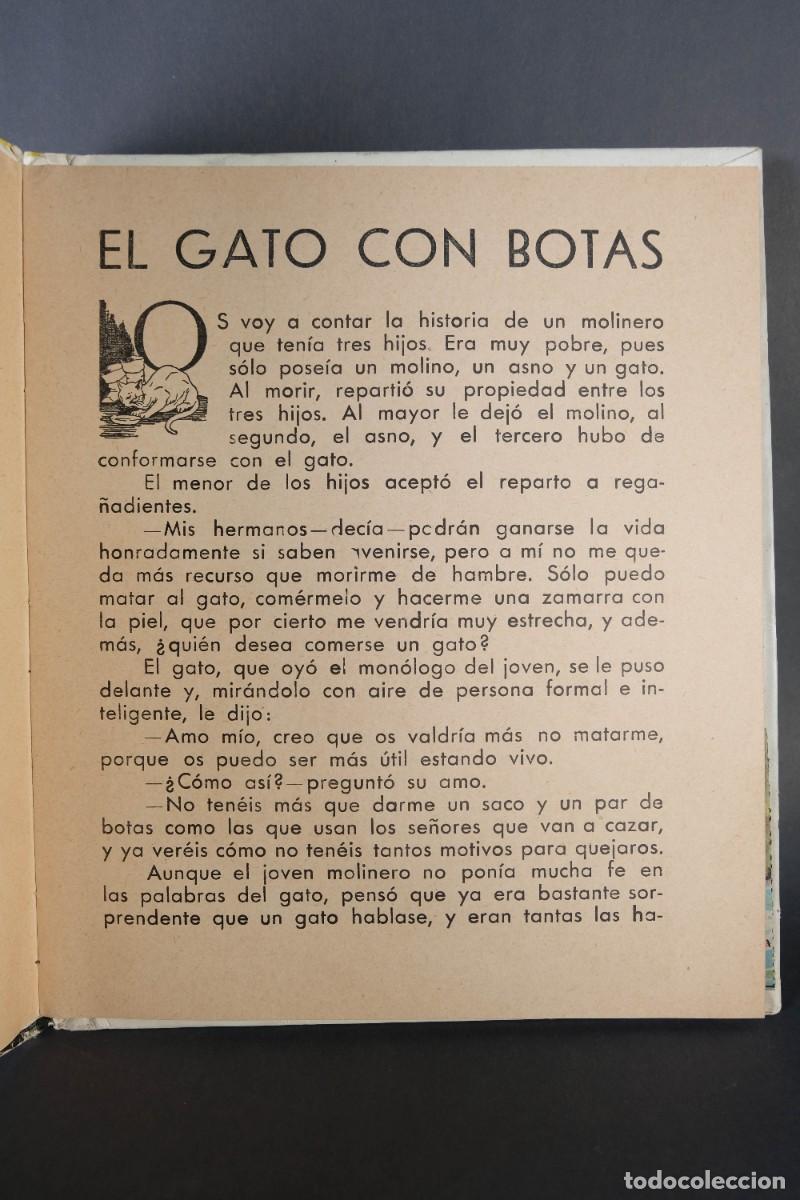 Libros de segunda mano: EL GATO CON BOTAS - LIBRO CON 3 DIORAMAS - EDITORIAL MOLINO - Foto 7