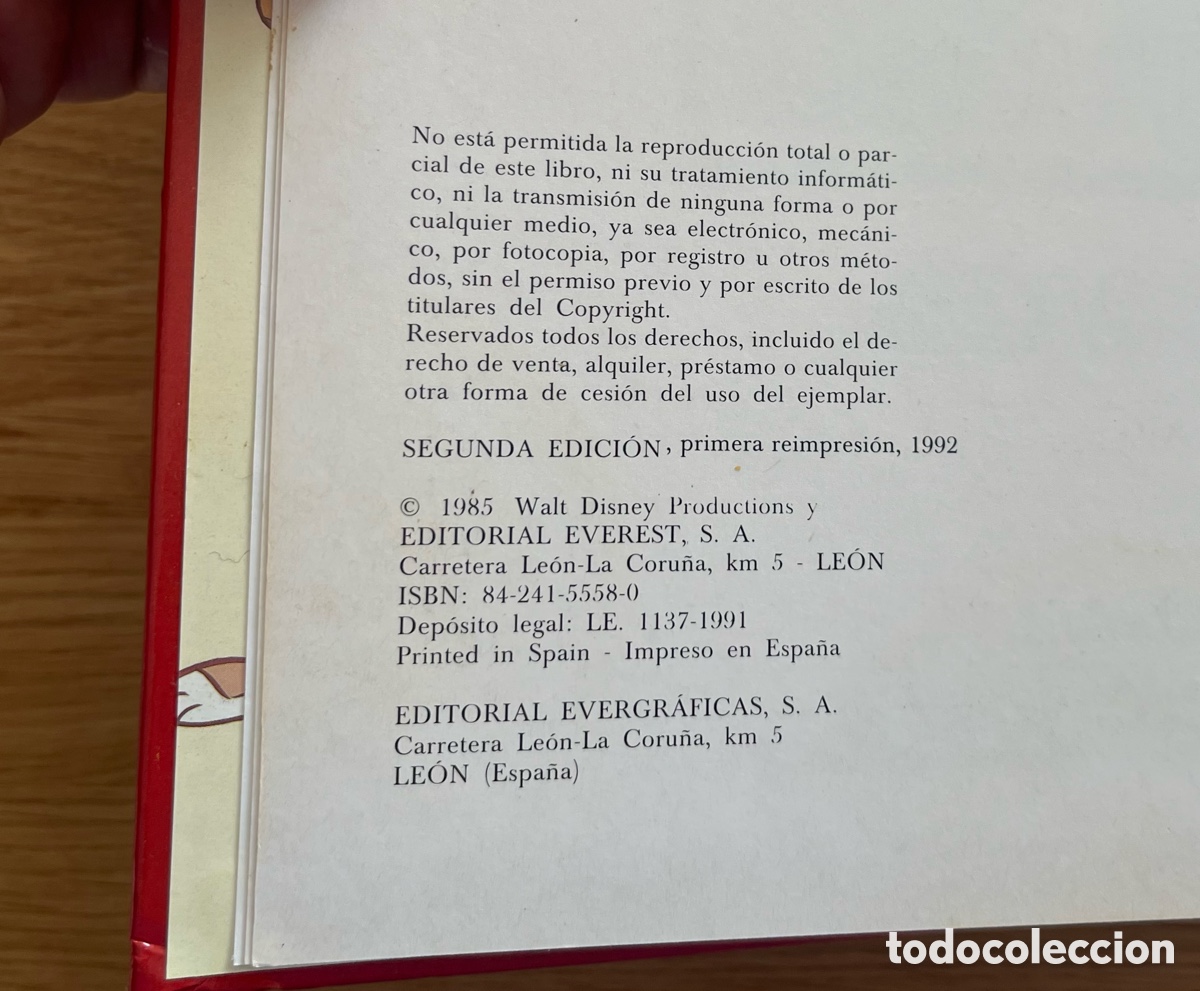Libros de segunda mano: antolog&iacute;a walt disney everest - Foto 3