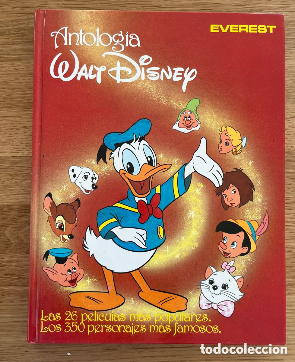 Libros de segunda mano: antolog&iacute;a walt disney everest - Foto 1