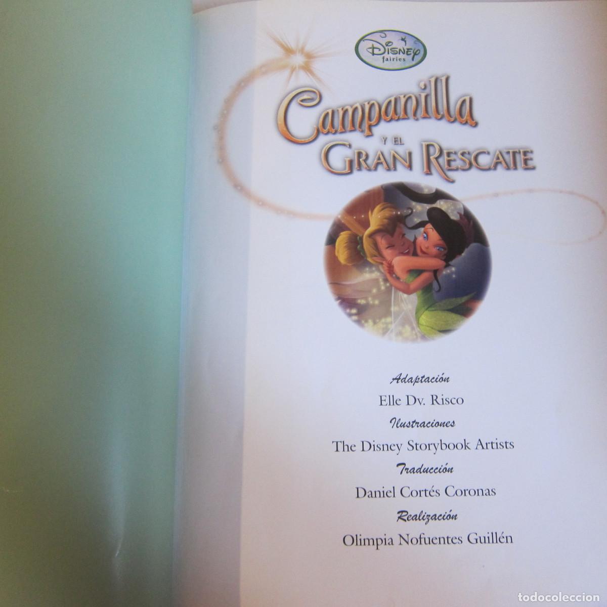 Libros de segunda mano: CAMPANILLA Y EL GRAN RESCATE - (DISNEY) INFANTIL - Foto 9