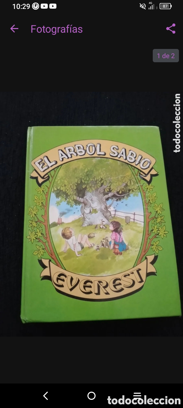 Libros de segunda mano: Toreteblanco el &aacute;rbol sabio everest - Foto 1