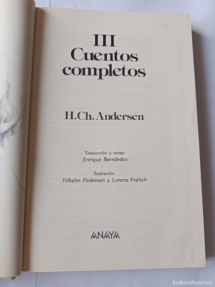 Libros de segunda mano: CUENTOS COMPLETOS III ANAYA 1&ordm; EDICI&Oacute;N 1991 - Foto 15