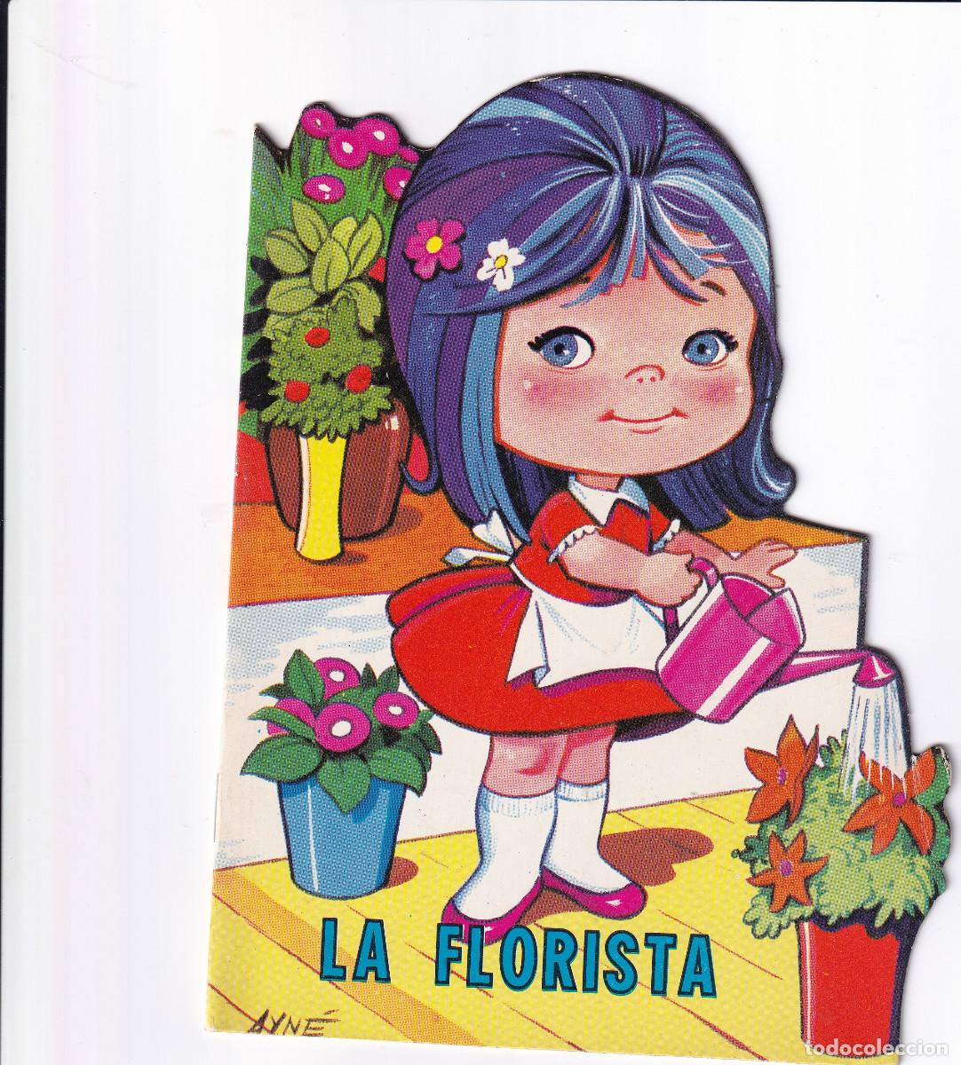 Libros de segunda mano: CUENTO TROQUELADO.- La Florista. Dibujos Antonio Ayn&eacute;. - Foto 1