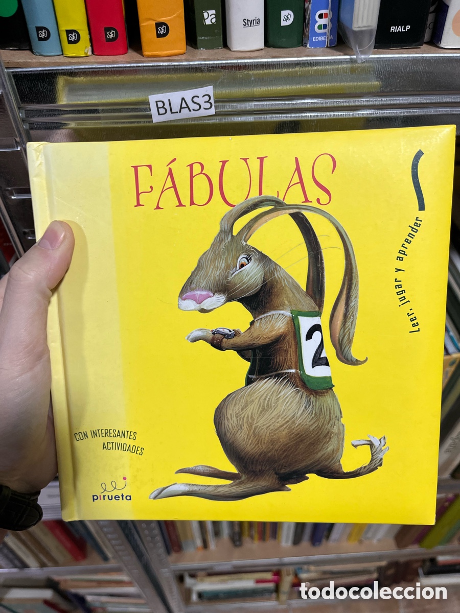 Libros de segunda mano: Blas3 libro ilustrado F&aacute;bulas, con actividades